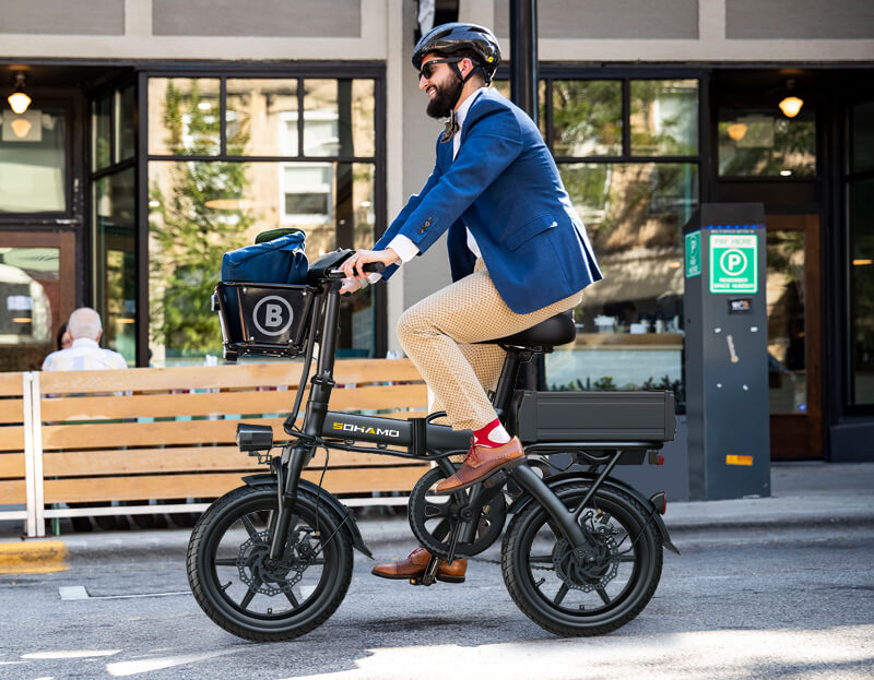 Best Lightweight Folding eBike 2024 400W Motor, 10s Fold, 90