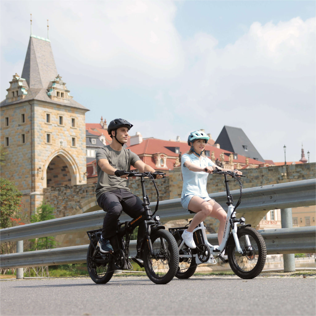 Sohamo H3 and S3 folding electric bikes with lightweight aluminum alloy frame