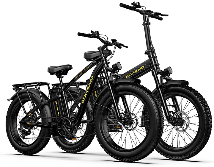 SOHAMO M3 + H3 Folding Ebikes